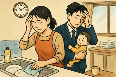 共働きで家事がしんどいのはなぜ？
