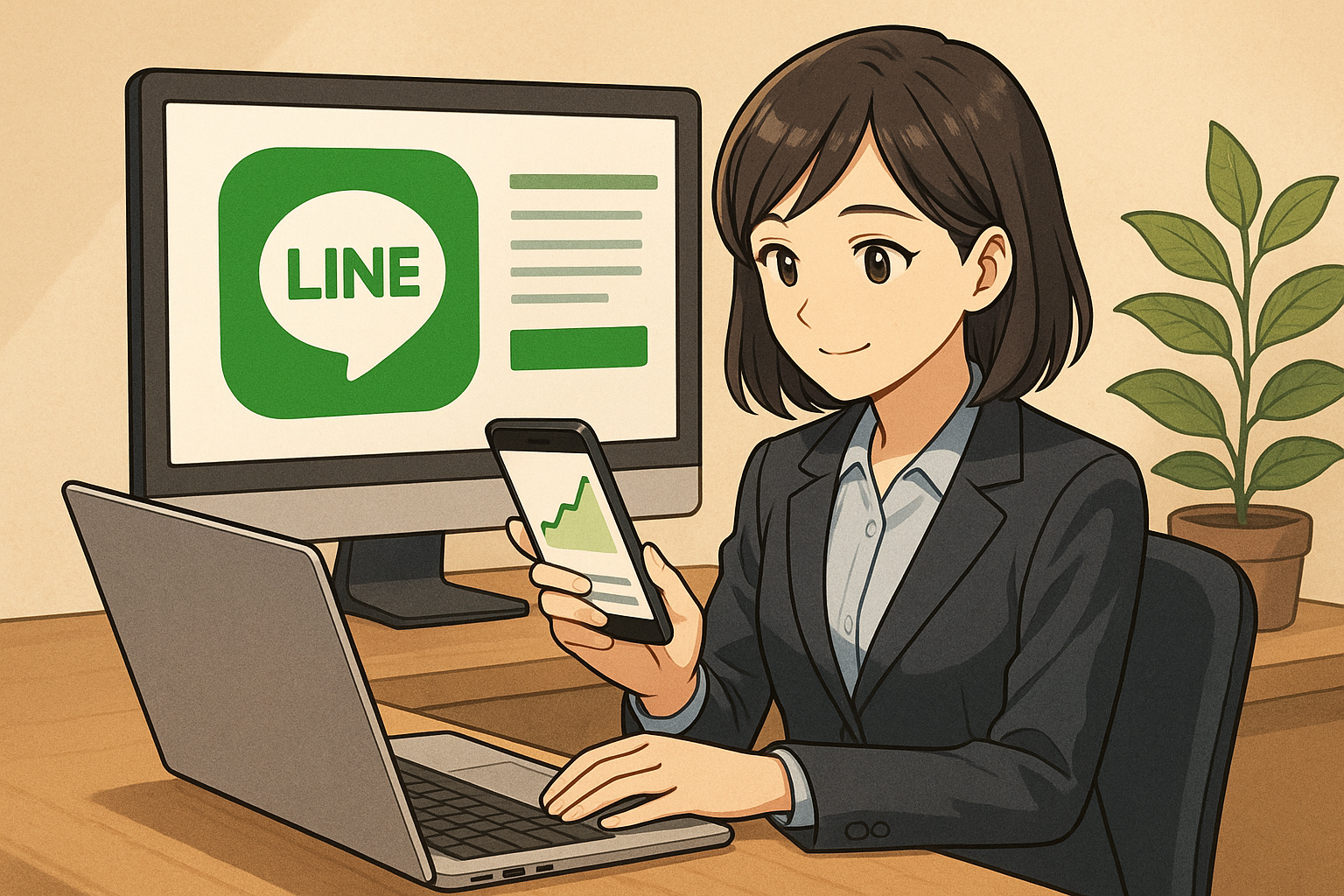 アフィリエイト ライン 誘導やり方