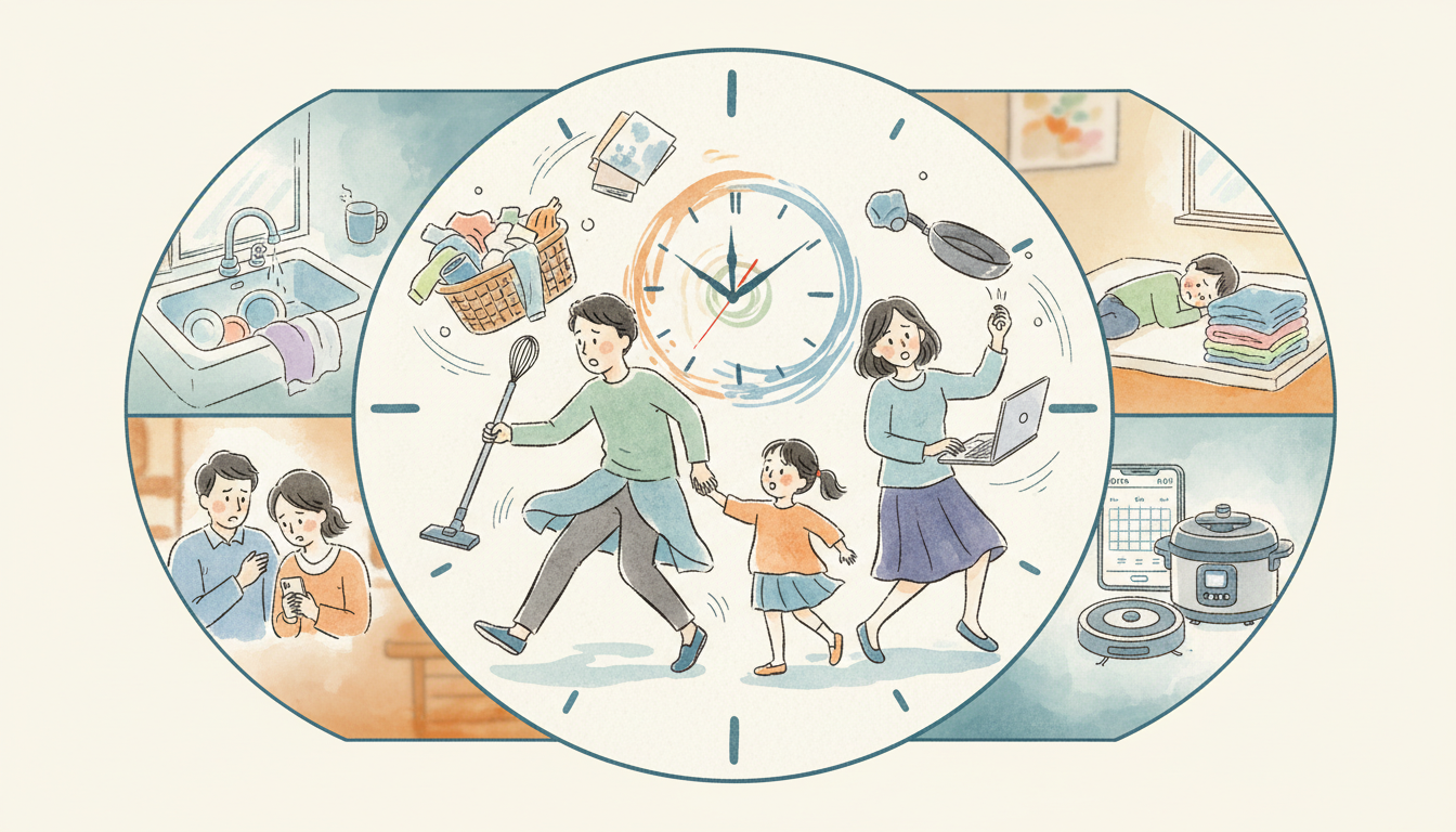なぜ共働きの家事は工夫が必要となるのか