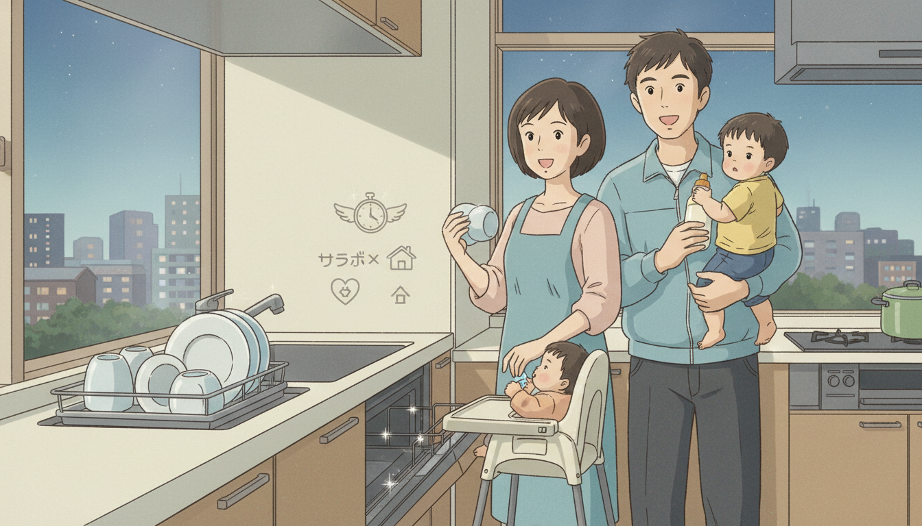 食洗機が共働き家庭にとって不可欠とされる理由