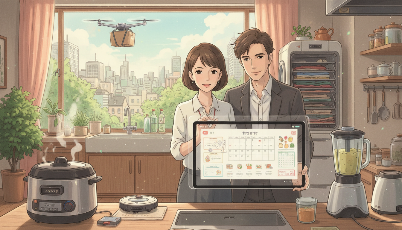 最新家電の導入が共働き世帯にもたらす本質的な変化