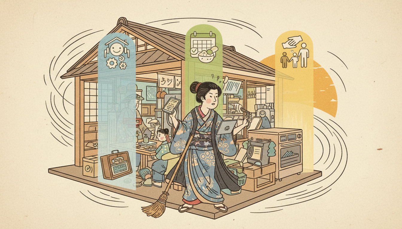 毎日の負担を大幅に減らすための3つの柱