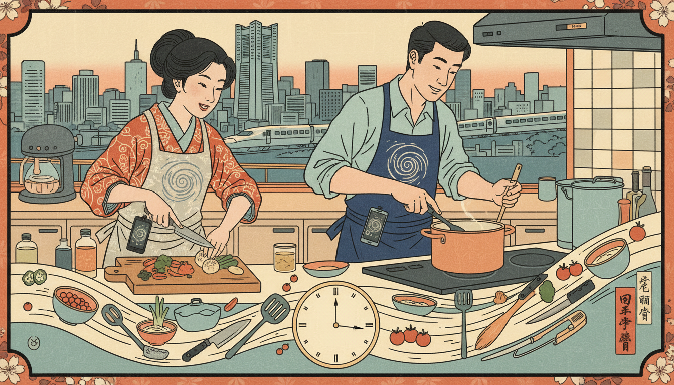 料理にかける時間が短縮されている社会的な背景