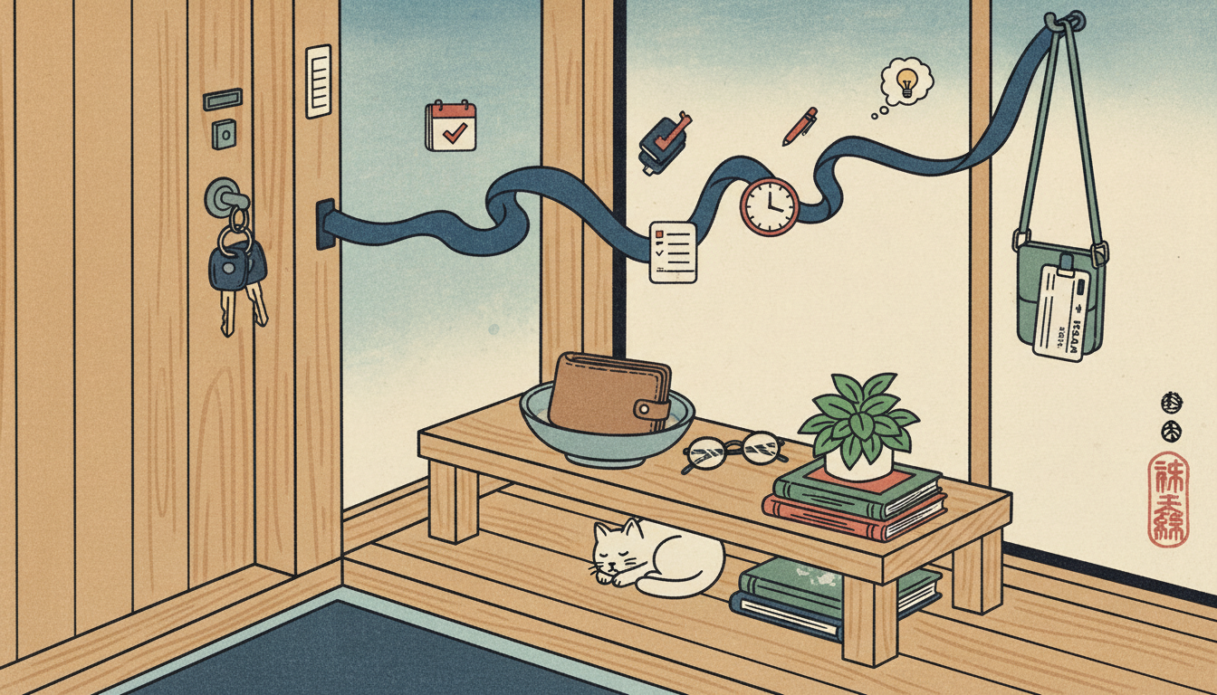 日常の小さな習慣の積み重ねが紛失を防ぐ鍵となります
